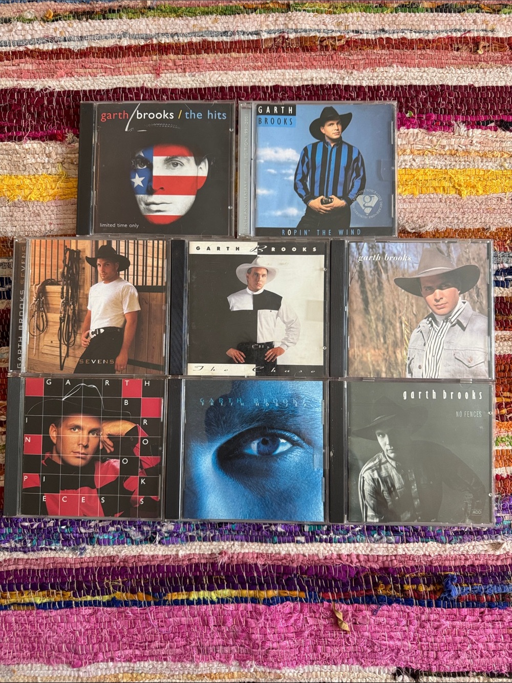 Garth Brooks CD 💿 collection of 8 different albums _ VG condition, country music